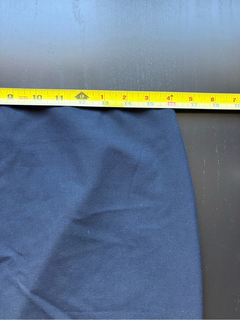 Ann Taylor Black Knee Length Pencil Skirt - Office, Classic, Closet Staple - Picture 11 of 12
